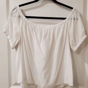 Express open back shirt/blouse